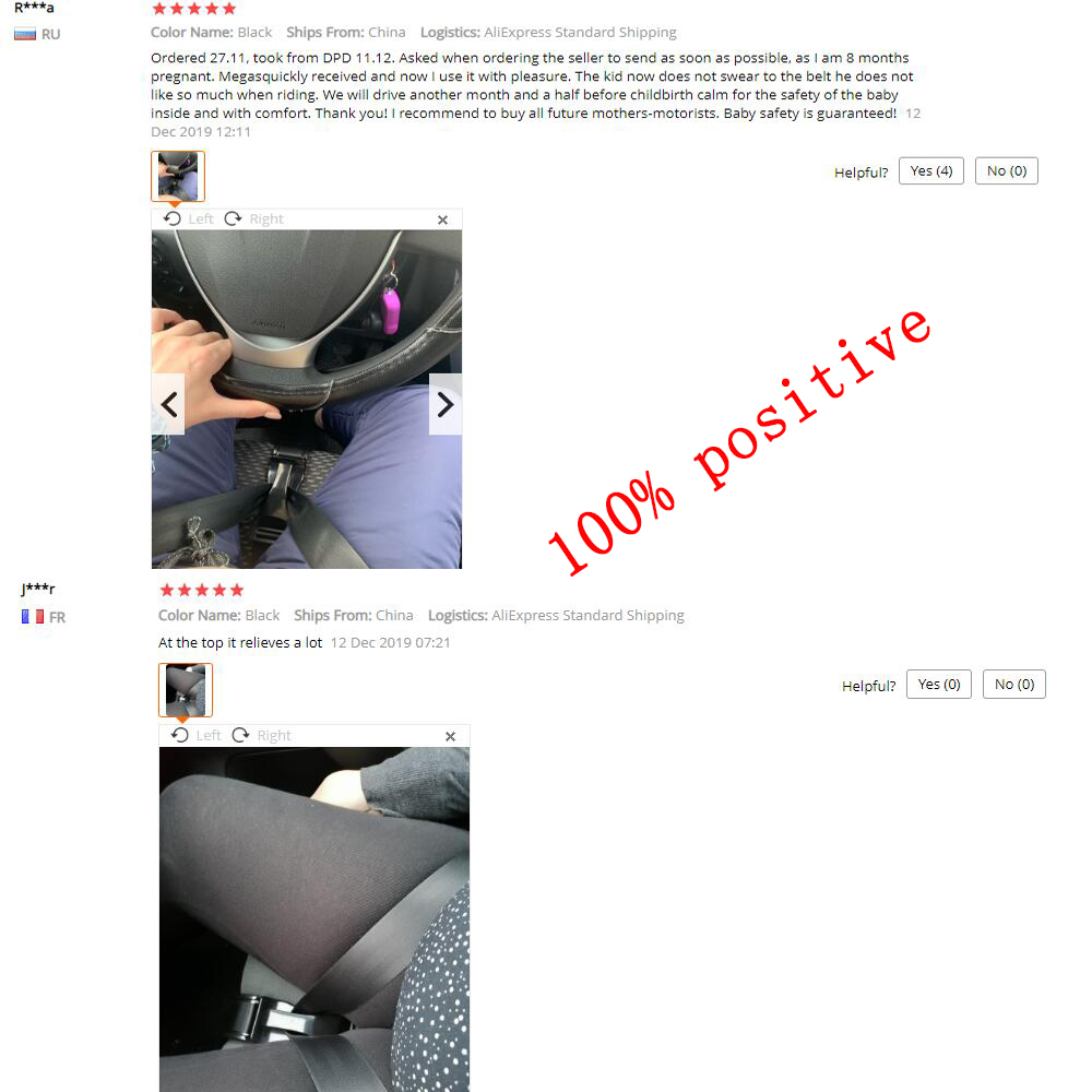 Pregnancy Seat Belt Positioner